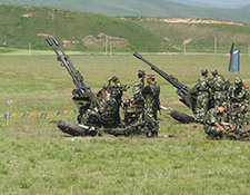 Artillery Near Ngaba Kirti Monastery